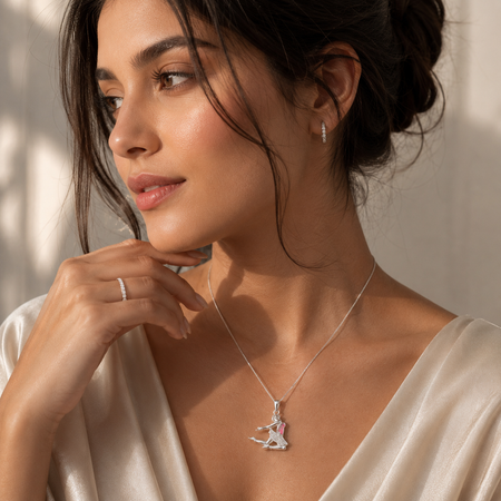 Ballerina Blush Pendant Set