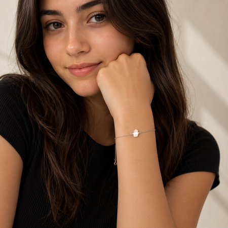 Hamsa Glow Bracelet