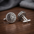 Midnight Filigree Cufflinks