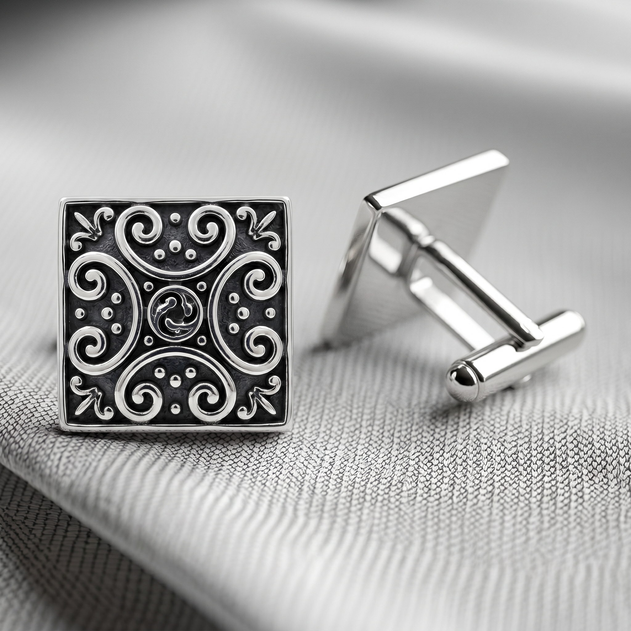 Vintage Scroll Cufflinks