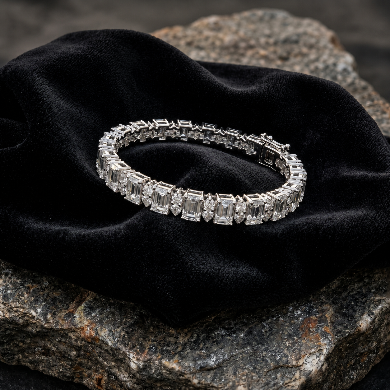 Celestial Radiance Tennis Bangle