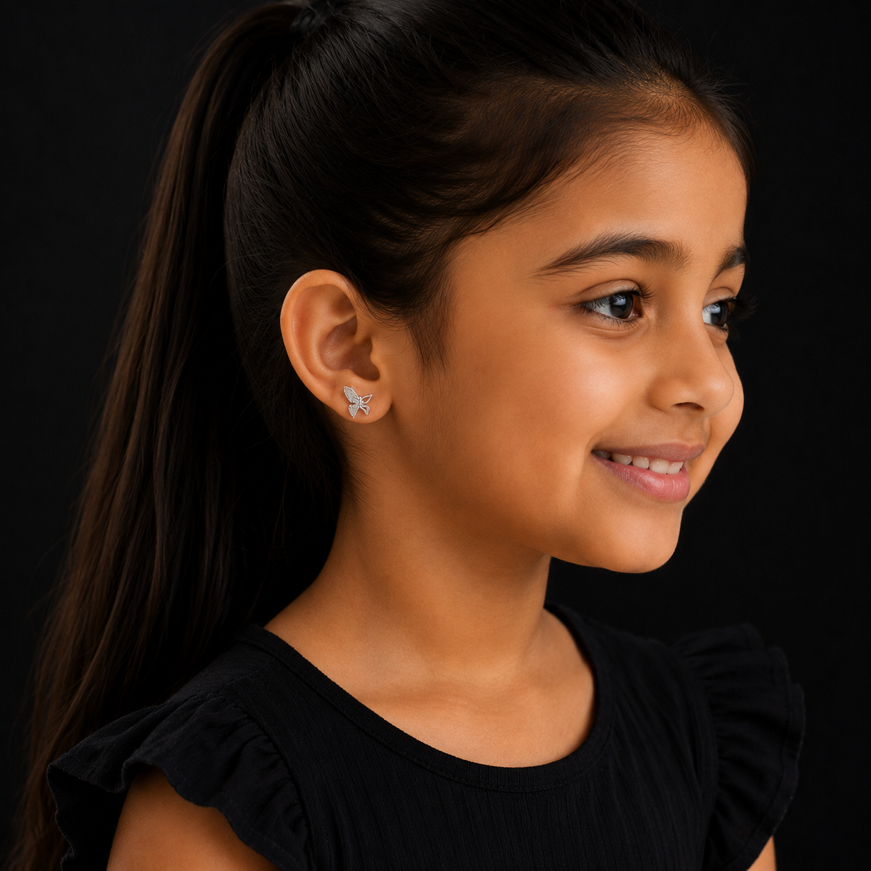 Aurelia Butterfly Studs