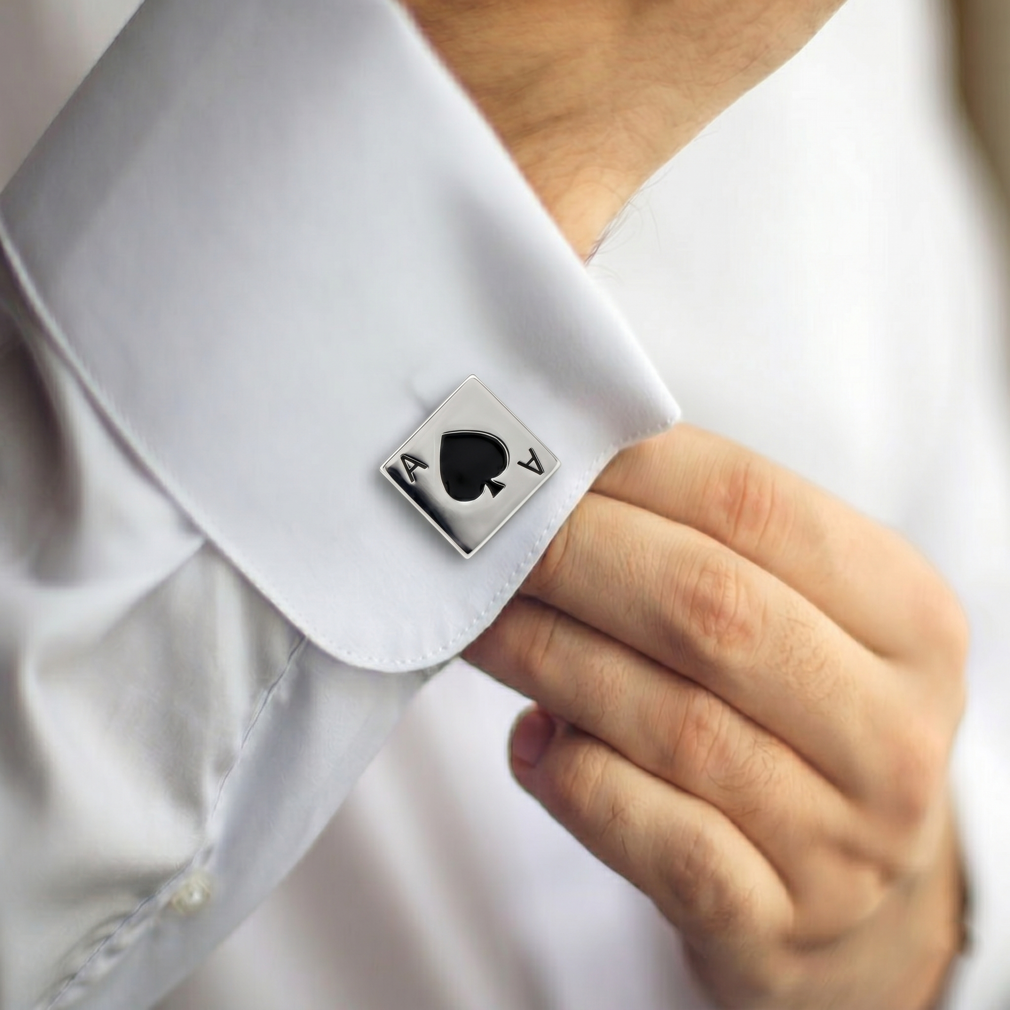 Ace of Spades Cufflinks