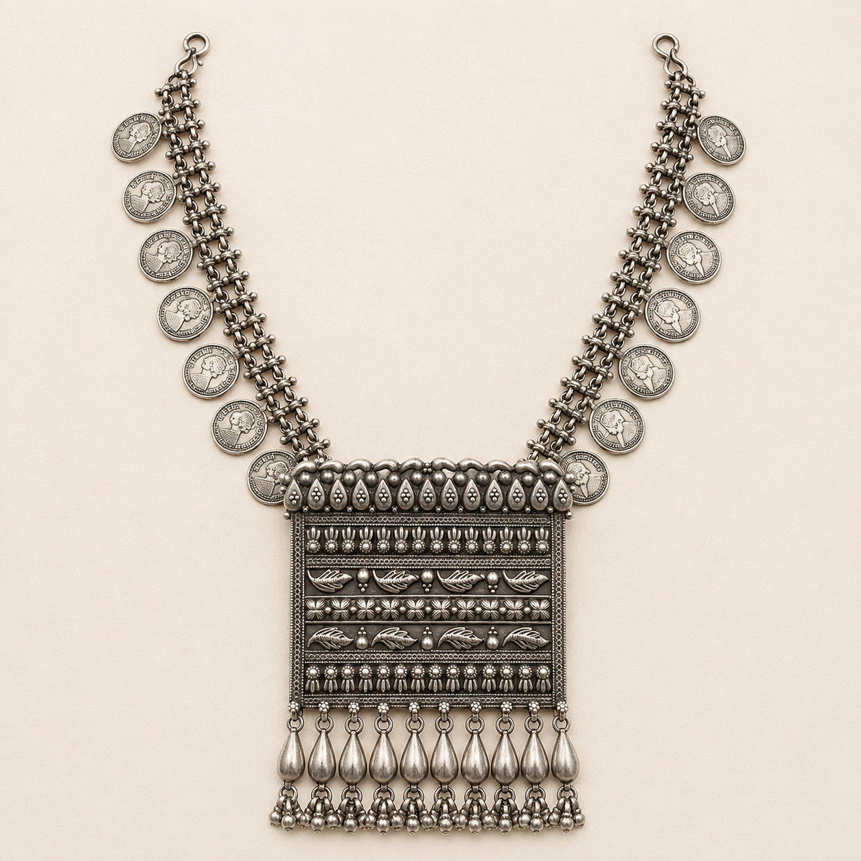 Maharani Virasat Temple Necklace Set