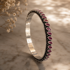 Rubyvine Elegance Bangle - Pair