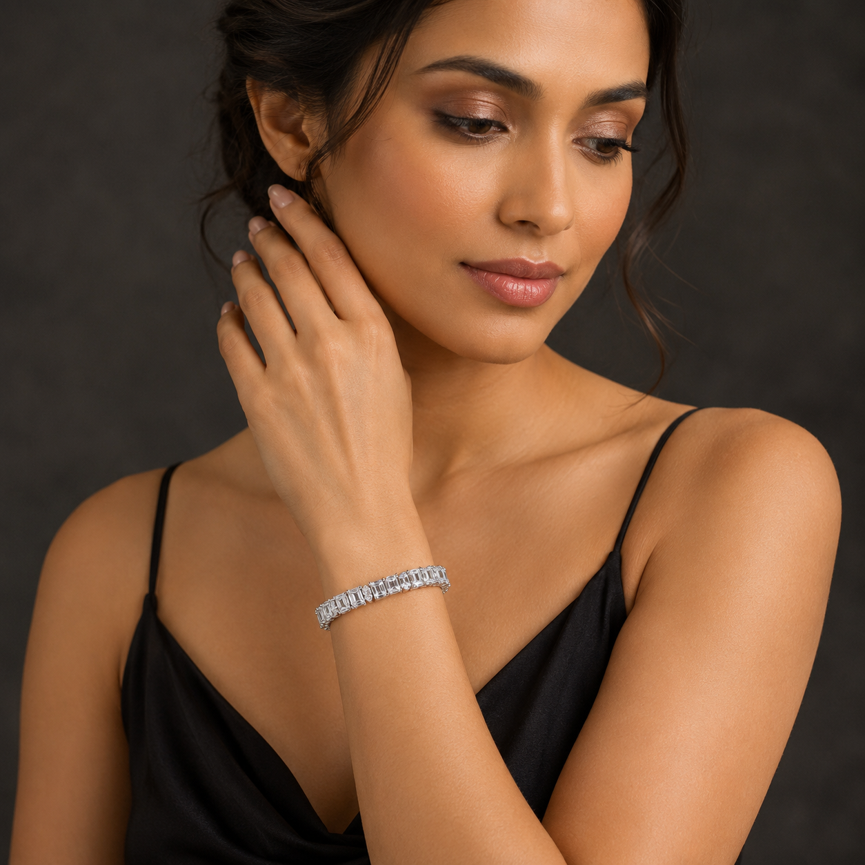 Celestial Radiance Tennis Bangle