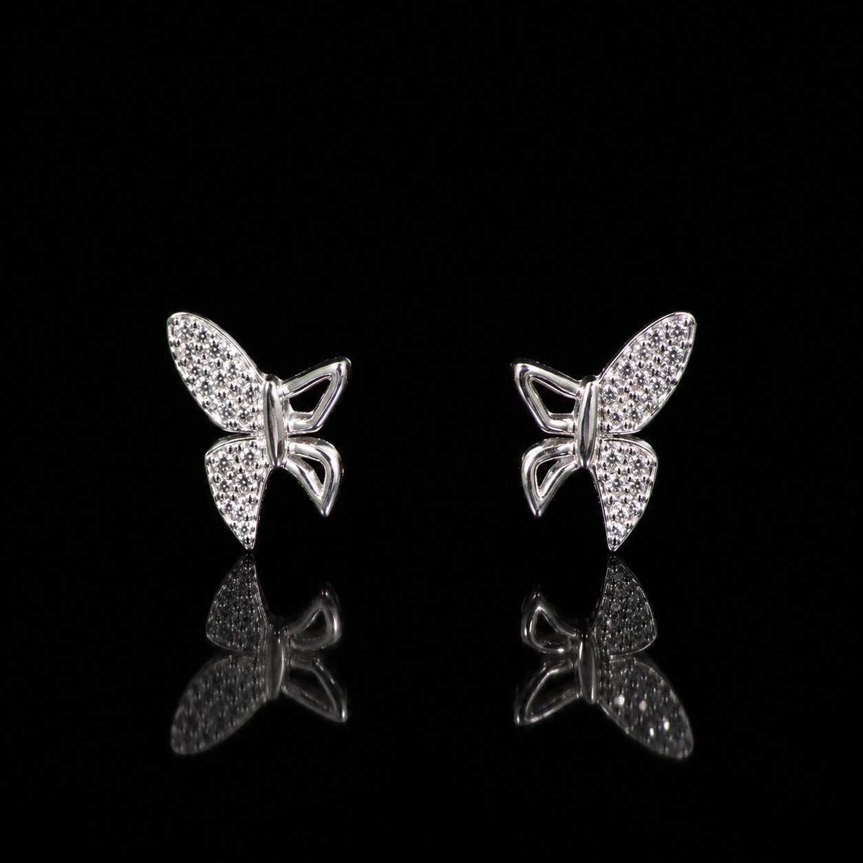 Aurelia Butterfly Studs