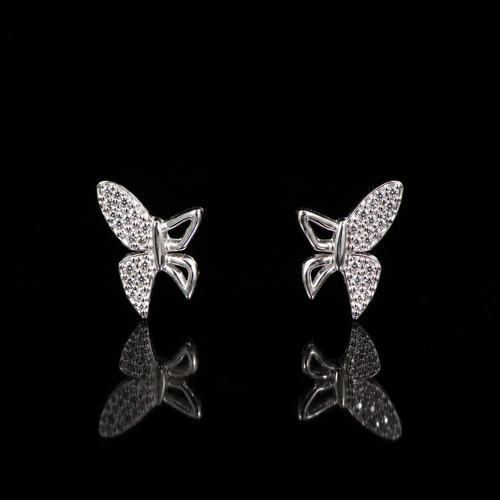 Aurelia Butterfly Studs