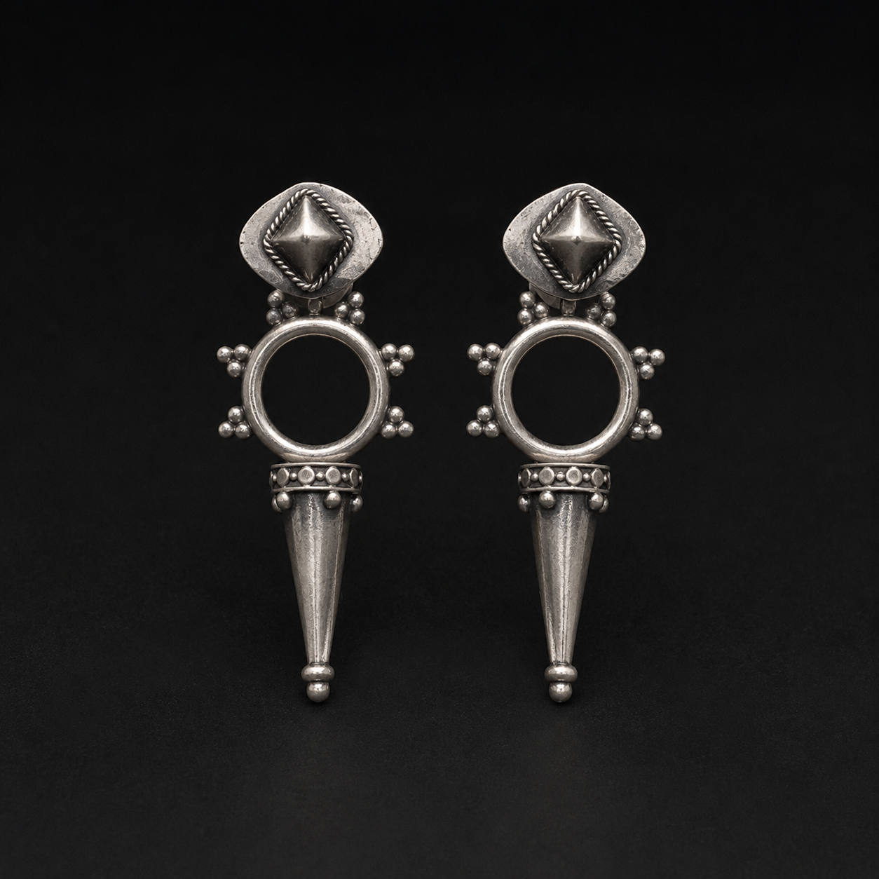Astra Silver Earrings