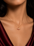 Happy Moo Pendant with Chain