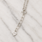 Nerida Whale Tail Pendant with Chain