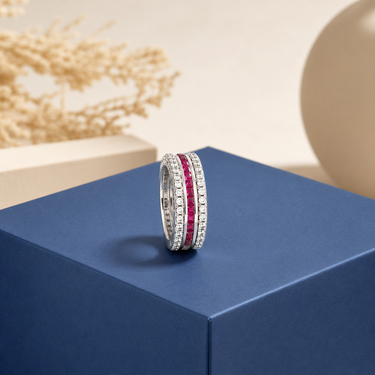 Rouge Transformational Ring Pendant