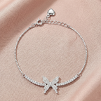 SIlver Spark Butterfly Bracelet