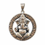 Vakratunda Ganesh Blessing Pendant