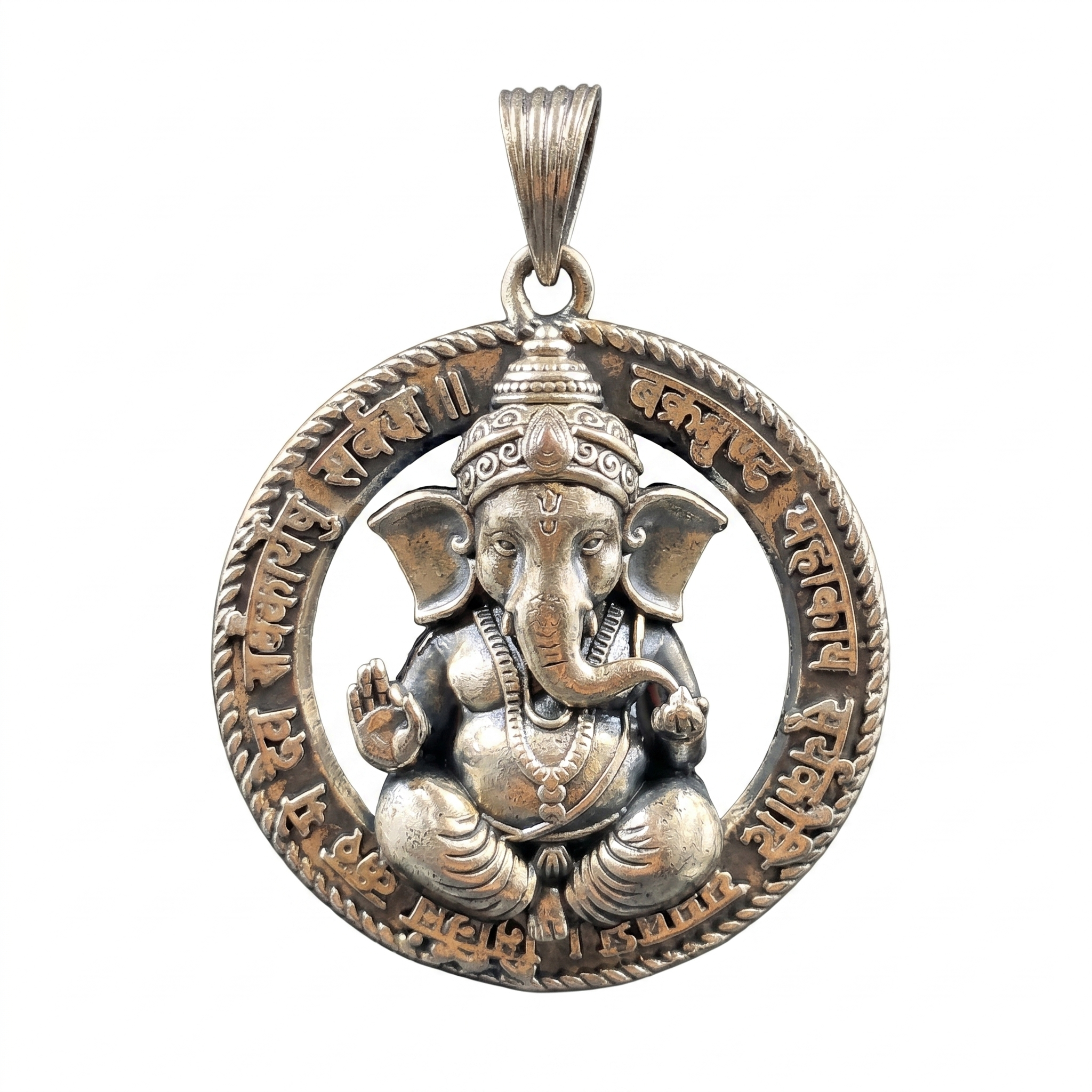 Vakratunda Ganesh Blessing Pendant