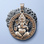 Vakratunda Ganesh Blessing Pendant