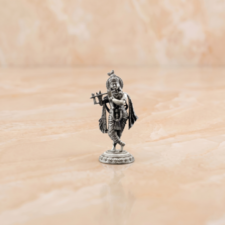 Silver Murli Manohar Krishna Idol