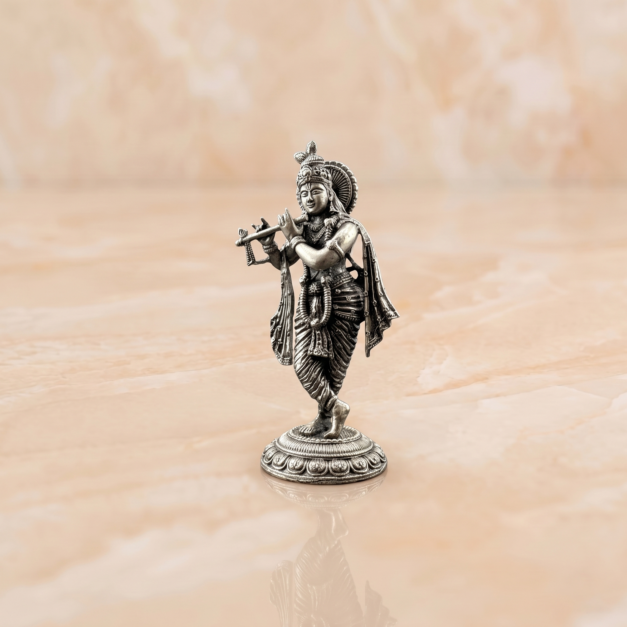 Silver Murli Manohar Krishna Idol