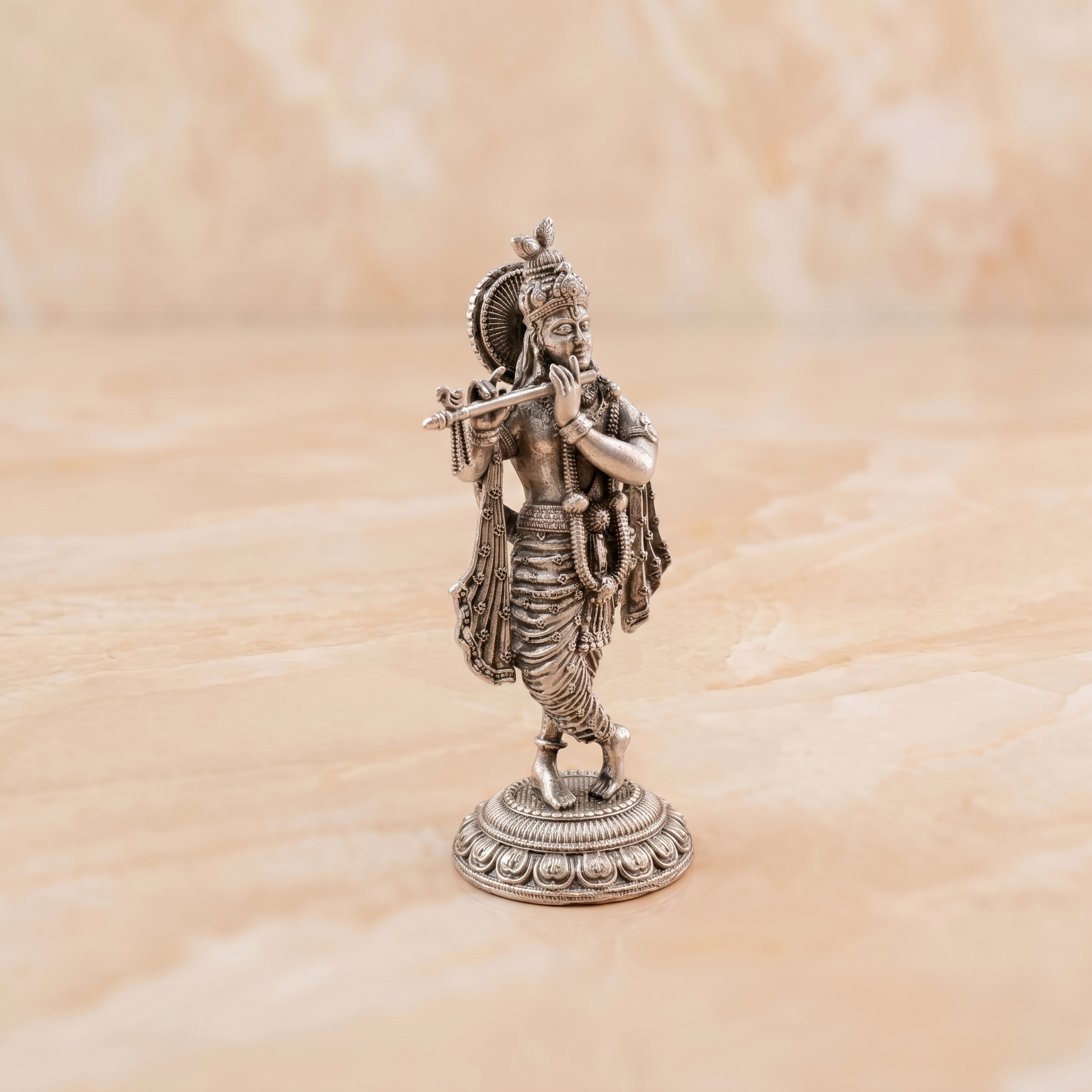 Silver Murli Manohar Krishna Idol