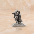 Silver Radha Krishna Divine Harmony Idol