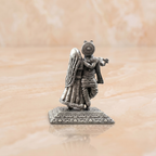 Silver Radha Krishna Divine Harmony Idol