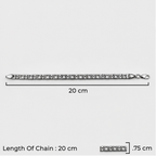 Silver Auron Link Bracelet