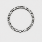 Silver Auron Link Bracelet
