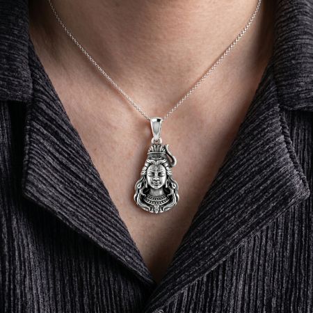 Mahadev Aadhya Pendant with chain