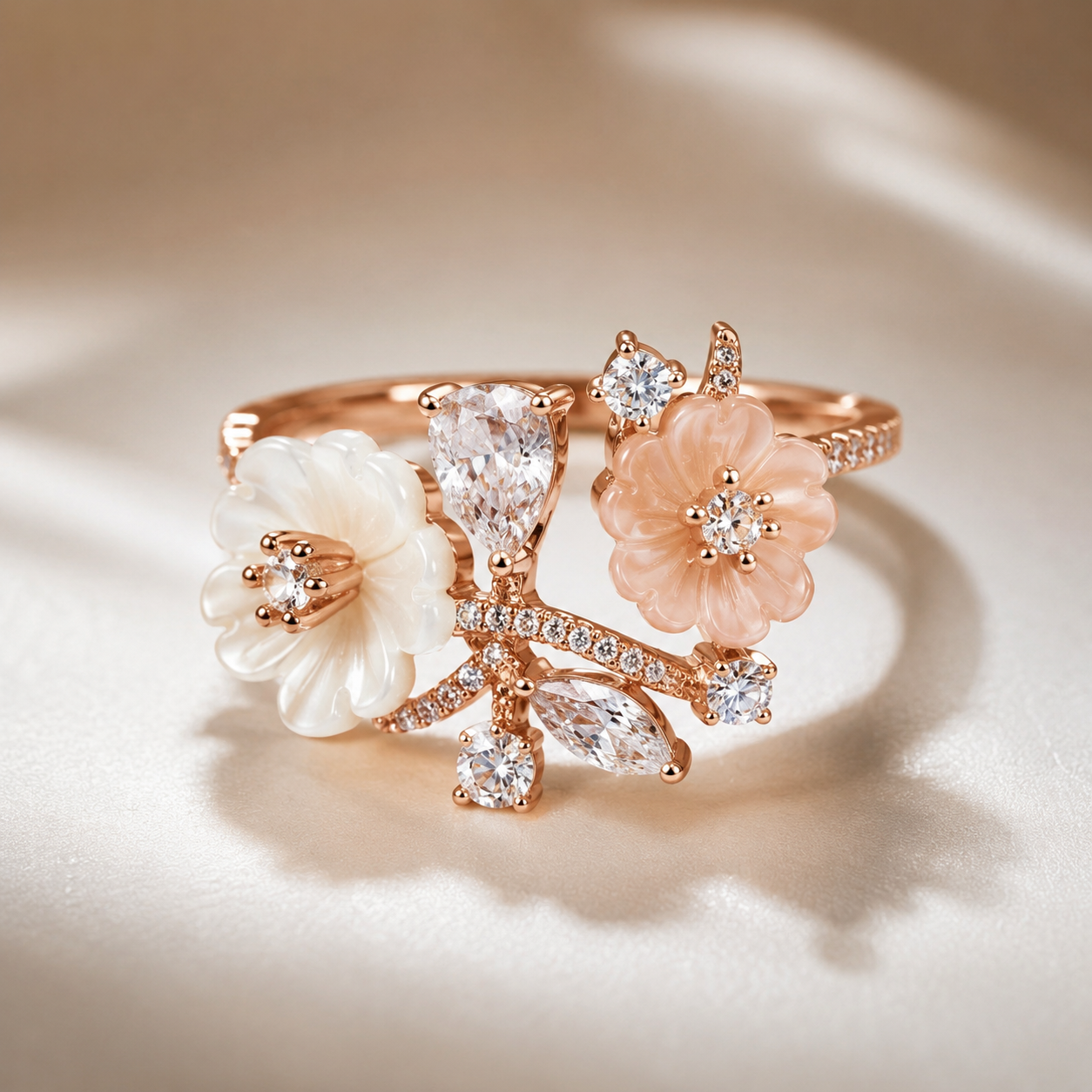Blossom Whisper Ring - Size 6