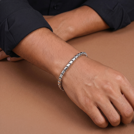 Silver Metro Link Bracelet