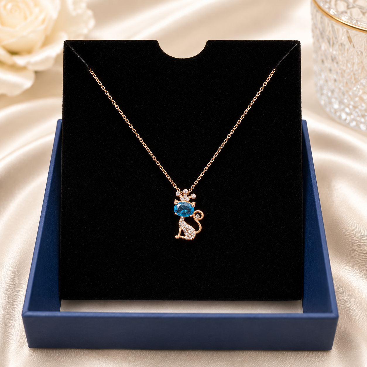 Royal Whiskers Pendant with Chain