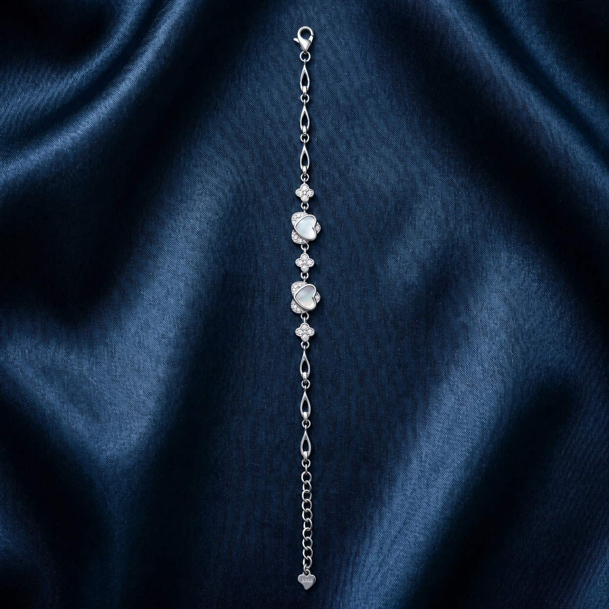 Celeste Amour Heart MOP Bracelet