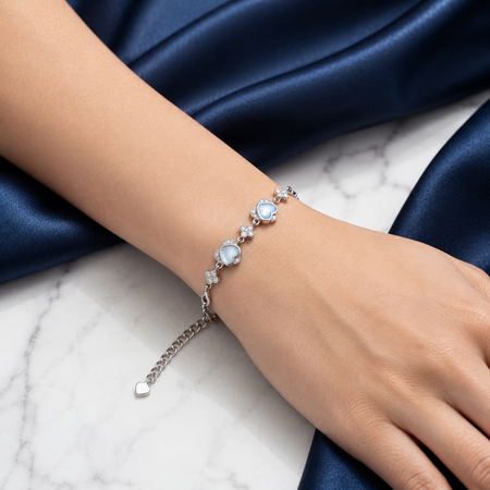 Celeste Amour Heart MOP Bracelet