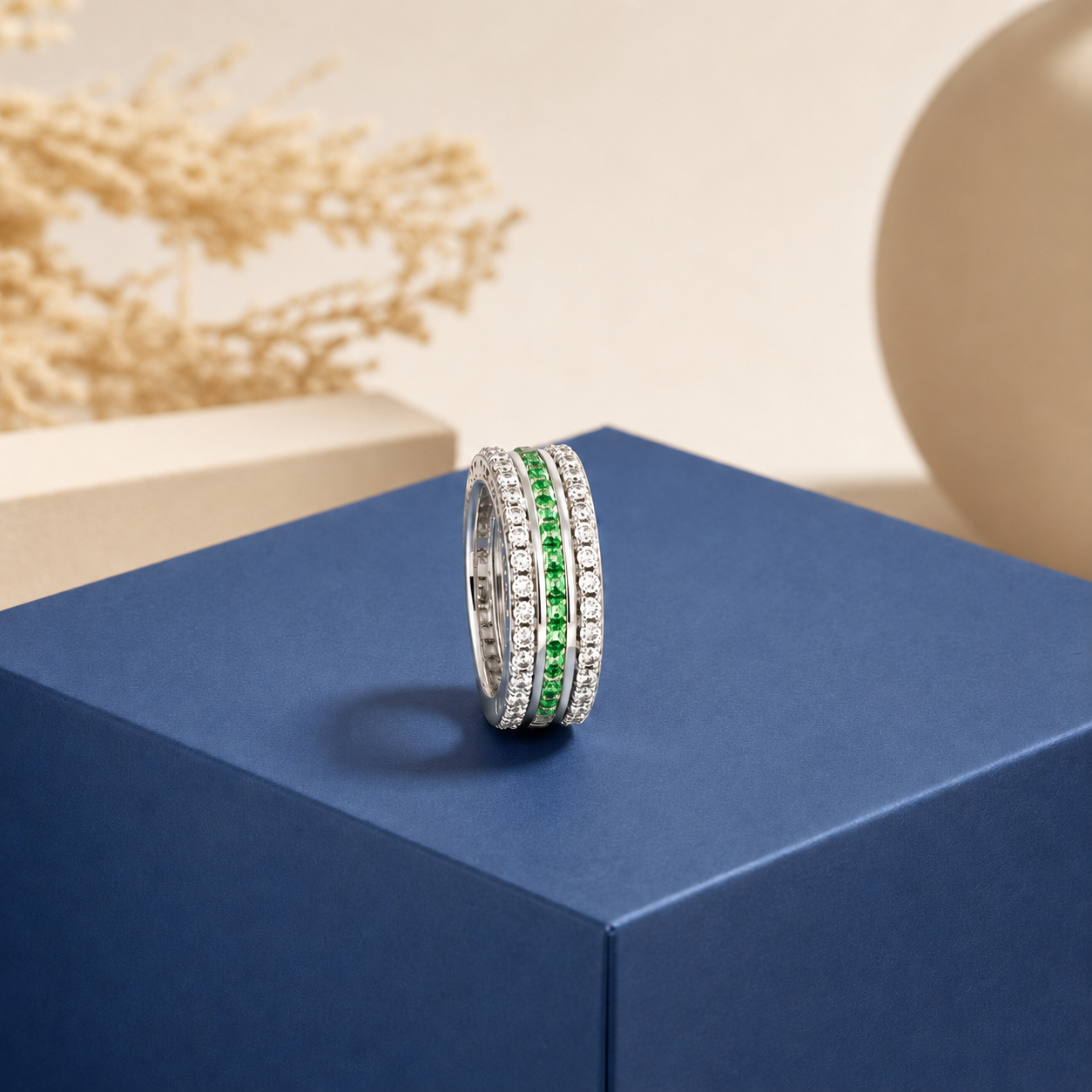 Emerald Transformational Ring Pendant