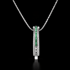 Emerald Transformational Ring Pendant