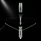 Emerald Transformational Ring Pendant