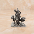Silver Ardhanarishvara Divine Grace Idol