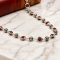 Pure silver Rudraksha Imperial Chain