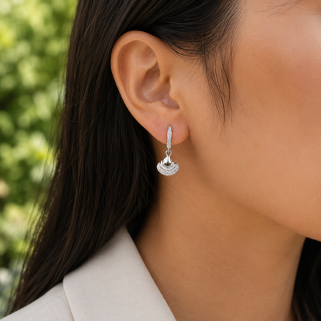 Ocean Whisper Seashell Earrings