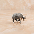 Silver Kamadhenu Prosperity Idol