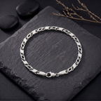 Silver Titan Link Silver Bracelet