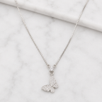 Papillon Lumière Pendant with Chain