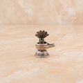 Silver Shivling with Sheshnag Idol