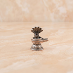 Silver Shivling with Sheshnag Idol