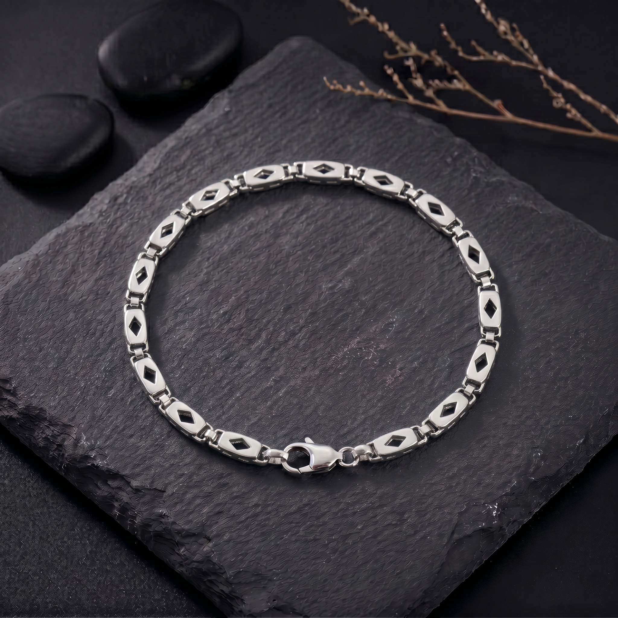 Silver Zenith Chain Bracelet
