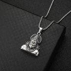 Veer Hanuman Heritage Pendant