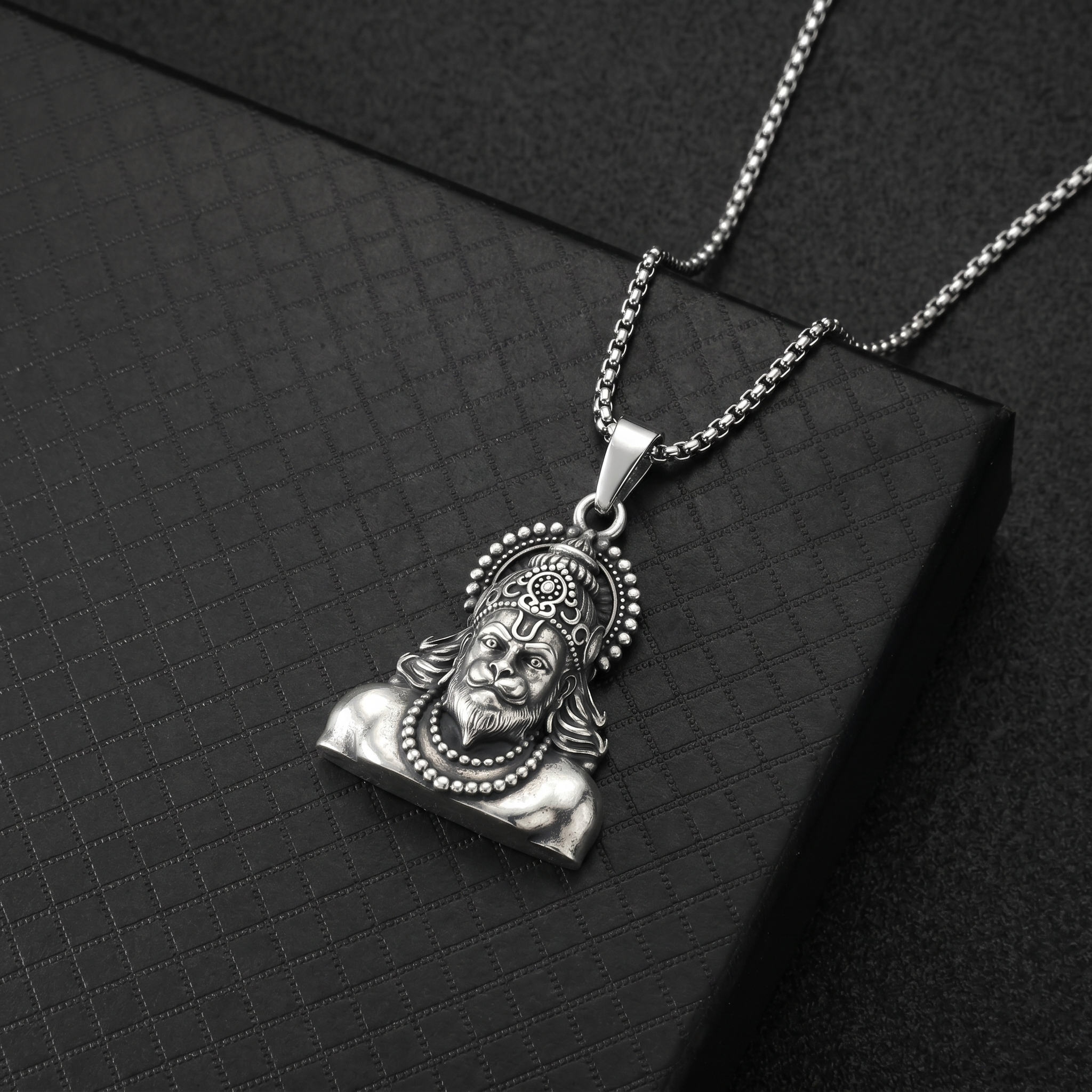 Veer Hanuman Heritage Pendant