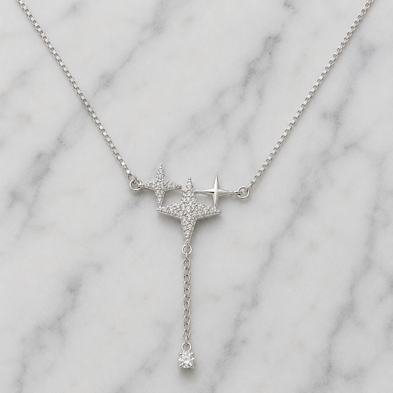 Celestia Spark Pendant with Chain