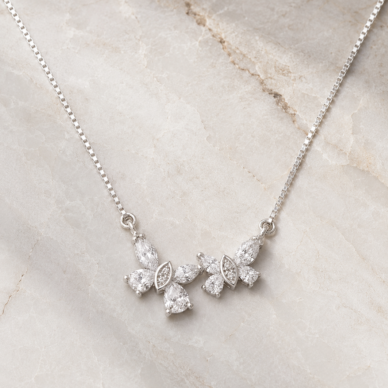 Papillon Grace Pendant with Chain