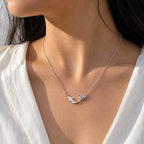 Nerida Whale Tail Pendant with Chain